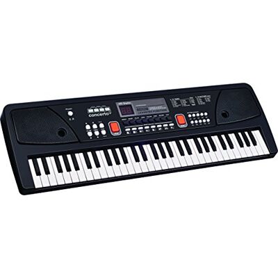REIG Elektroniczny organ 61 klawiszy wielofunkcyjnych, kolor czarny (8922), różne kolory/model REIG Elektroniczny organ 61 klawiszy wielofunkcyjnych, kolor czarny (8922), różne kolory/model