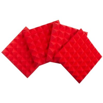 Gator Frameworks GFW-ACPNL1212PRED-4PK 4 panel akustyczny 12 x 12 czerwony Gator Frameworks GFW-ACPNL1212PRED-4PK 4 panel akustyczny 12 x 12 czerwony