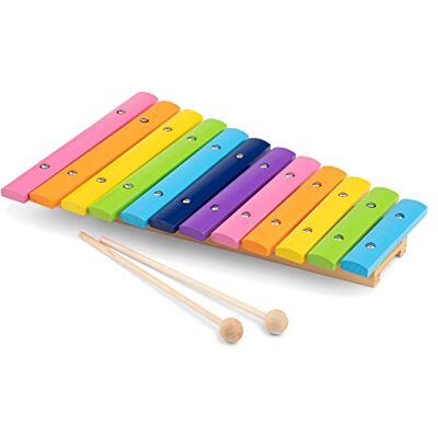Woet New Classic Toys- Ksylofon, 236, Multi Color, 12 Tony Woet New Classic Toys- Ksylofon, 236, Multi Color, 12 Tony