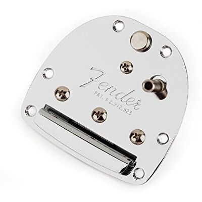 Fender »AMERICAN VINTAGE JAGUAR/JAZZMASTER TREMOLO« Tremolo do gitary elektrycznej Kolor: chrom Fender »AMERICAN VINTAGE JAGUAR/JAZZMASTER TREMOLO« Tremolo do gitary elektrycznej Kolor: chrom