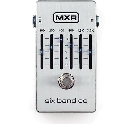MXR M 109S 6-pasmowy EQ Silver MXR M 109S 6-pasmowy EQ Silver