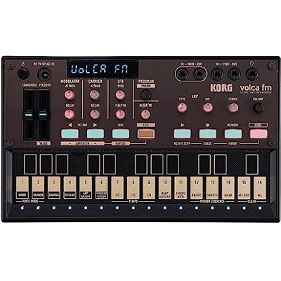 Korg Volca FM2 Kompaktowy 6-głosowy Cyfrowy FM Syntezator i Sekwencer Korg Volca FM2 Kompaktowy 6-głosowy Cyfrowy FM Syntezator i Sekwencer