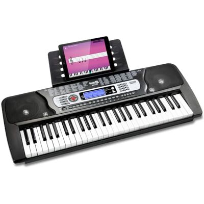 RockJam 54-klawiszowa pianino z naklejkami na nuty i lekcjami RockJam 54-klawiszowa pianino z naklejkami na nuty i lekcjami