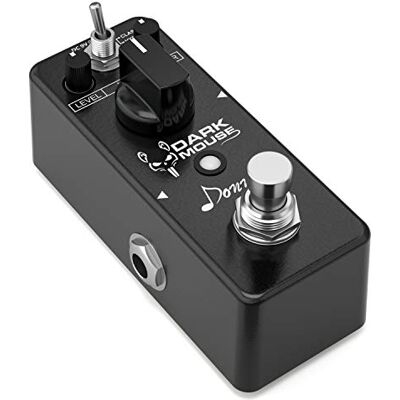 Donner Efekt zniekształcenia ciemnej myszy gitarowy, zniekształceń True bypass 2 tryby klasyczny i hiper Donner Efekt zniekształcenia ciemnej myszy gitarowy, zniekształceń True bypass 2 tryby klasyczny i hiper