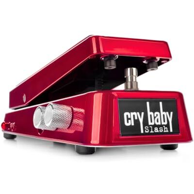 Dunlop SW95 efektów gitarowych, Slash Cry Baby Wah, zniekształcenia, klasyczny obwód, wielokolorowy, 9 V Dunlop SW95 efektów gitarowych, Slash Cry Baby Wah, zniekształcenia, klasyczny obwód, wielokolorowy, 9 V