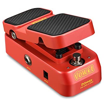 Donner samogłoska mini aktywny Wah Volume Effect pedał gitarowy 2 w 1 Donner samogłoska mini aktywny Wah Volume Effect pedał gitarowy 2 w 1