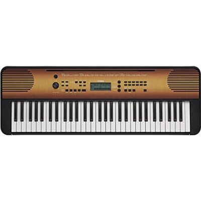 Yamaha Keyboard PSR-E360MA, klon – cyfrowa klawiatura dla początkujących z 61 klawiszami z dynamiką uderzenia – przenośna klawiatura o wszechstronnym wzornictwie do każdego pomieszczenia mieszkalnego Yamaha Keyboard PSR-E360MA, klon – cyfrowa klawiatura dla początkujących z 61 klawiszami z dynamiką uderzenia – przenośna klawiatura o wszechstronnym wzornictwie do każdego pomieszczenia mieszkalnego
