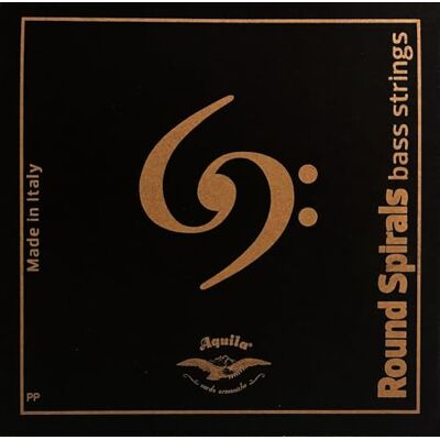 AQUILA CORDE ARMONICHE Aqua Round Spirals struny do ukulele basowej, menzura 18 do 21", 4 struny 300U AQUILA CORDE ARMONICHE Aqua Round Spirals struny do ukulele basowej, menzura 18 do 21", 4 struny 300U