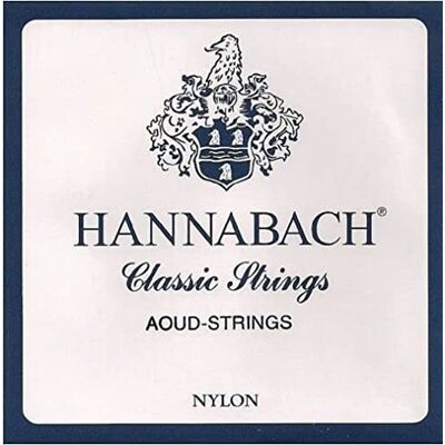 Hannabach Struny Aud, arabskie Aoud, nylon, zestaw 2511, 11-strunowe Hannabach Struny Aud, arabskie Aoud, nylon, zestaw 2511, 11-strunowe