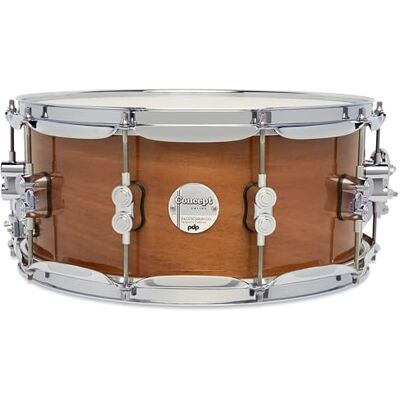 Pacific Drums Concept Maple Snare Drum, 35,6 x 16,5 cm, egzotyczny mahoń Klonowe korpusy, fornir egzotyczny, osprzęt DW Pacific Drums Concept Maple Snare Drum, 35,6 x 16,5 cm, egzotyczny mahoń Klonowe korpusy, fornir egzotyczny, osprzęt DW