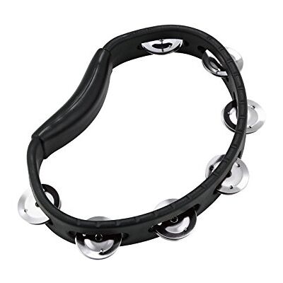 Meinl Percussion Meinl Hand Held ABS Tamourine HTBK Black 1 Row Tamburyn Meinl Percussion Meinl Hand Held ABS Tamourine HTBK Black 1 Row Tamburyn