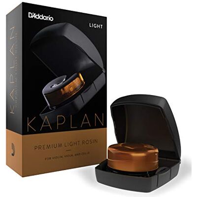 D'Addario Kaplan Premium Kalafonia z Etui, Jasna Kaplan Premium Kalafonia zapewnia płynną reakcję na łuk, pewny chwyt, wyraźną artykulację i stałą smyczkę. D'Addario Kaplan Premium Kalafonia z Etui, Jasna Kaplan Premium Kalafonia zapewnia płynną reakcję na łuk, pewny chwyt, wyraźną artykulację i stałą smyczkę.