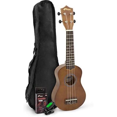 Tiger UKE12-TN zestaw do ukulele i tunera Tiger UKE12-TN zestaw do ukulele i tunera