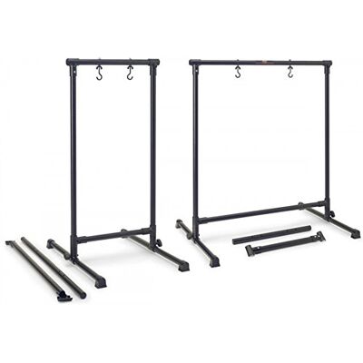 Stagg 16516 Profesjonalny metalowy stojak na gong z 2 wymiennymi rurkami poprzecznymi do regulacji długości Stagg 16516 Profesjonalny metalowy stojak na gong z 2 wymiennymi rurkami poprzecznymi do regulacji długości