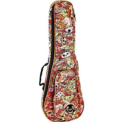 Ortega Guitars ORTEGA Gigbag na ukulele Tenor z paskami na ramiona lalka Voodoo (KUB-VP-TE) Ortega Guitars ORTEGA Gigbag na ukulele Tenor z paskami na ramiona lalka Voodoo (KUB-VP-TE)