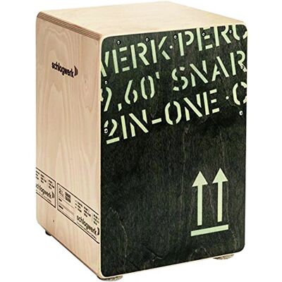 Schlagwerk Snare Cajon 2inOne Medium CP403 Black Edition CP-403 NOWOŚĆ Schlagwerk Snare Cajon 2inOne Medium CP403 Black Edition CP-403 NOWOŚĆ