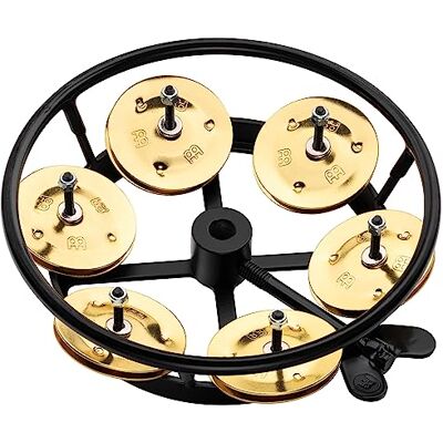 Meinl Percussion Meinl Hi Hat Tamburyn i mosiężne dżingle czarne Meinl Percussion Meinl Hi Hat Tamburyn i mosiężne dżingle czarne