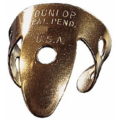 Dunlop 37R.013 Brass Fingerpicks .013 Tube/20 Dunlop 37R.013 Brass Fingerpicks .013 Tube/20