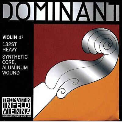 Thomastik-Infeld Dominant struna skrzypcowa D 4/4 – struna pojedyncza (132st), rdzeń syntetyczny, aluminiowa owijka, mocne napięcie Thomastik-Infeld Dominant struna skrzypcowa D 4/4 – struna pojedyncza (132st), rdzeń syntetyczny, aluminiowa owijka, mocne napięcie