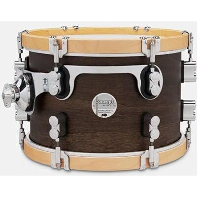 Pacific Drums Concept Classic Tom 12" x 8”, Natural Stain, Obręcze Walnut Stain Pacific Drums Concept Classic Tom 12" x 8”, Natural Stain, Obręcze Walnut Stain