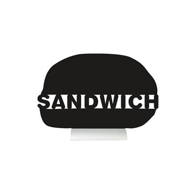 Securit Silhouette Sandwish tablica do pisania kredą, w zestawie 1 biały pisak kredowy, melamina, czarny, 26,5 x 6 x 37 cm Securit Silhouette Sandwish tablica do pisania kredą, w zestawie 1 biały pisak kredowy, melamina, czarny, 26,5 x 6 x 37 cm