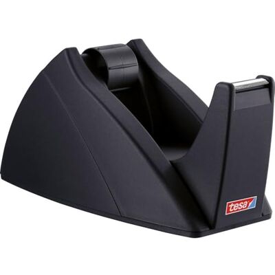 tesa Easy Cut dozownik taśmy samoprzylepnej do rolek taśmy klejącej do 33 m x 19 mm – czarny tesa Easy Cut dozownik taśmy samoprzylepnej do rolek taśmy klejącej do 33 m x 19 mm – czarny