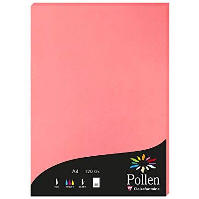 Clairefontaine 4235C arkusze papieru A4 x50 21x29,7 cm gładkie Clairefontaine 4235C arkusze papieru A4 x50 21x29,7 cm gładkie