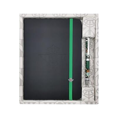 SET-300-BT Real Betis Balompié- Pakiet na prezenty, Porządek, Długopis, Zestaw agendy i długopisów, Pisanie, Piłka nożna, Zielony, Oficjalny produkt (CyP Brands), Zielony, Estandar, Betis Set Agenda i Długopis SET-300-BT Real Betis Balompié- Pakiet na prezenty, Porządek, Długopis, Zestaw agendy i długopisów, Pisanie, Piłka nożna, Zielony, Oficjalny produkt (CyP Brands), Zielony, Estandar, Betis Set Agenda i Długopis