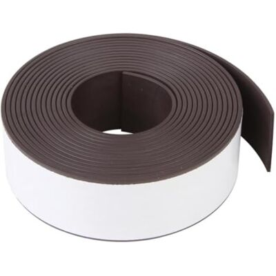 Velleman Elastyczna taśma magnetyczna samoprzylepna 300 x 2,5 cm, czarna, taśma magnetyczna w rolce, przycinana i mocna, idealna na lodówkę tablicę magnetyczną DIY hobby organizację Velleman Elastyczna taśma magnetyczna samoprzylepna 300 x 2,5 cm, czarna, taśma magnetyczna w rolce, przycinana i mocna, idealna na lodówkę tablicę magnetyczną DIY hobby organizację