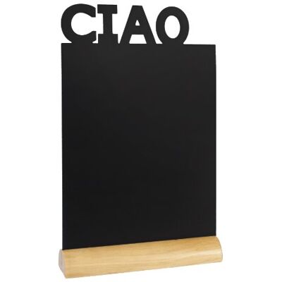 Securit Silhouette deska Ciao ze markerem kredowym, 35 x 21 x 6 cm, wielokolorowa Securit Silhouette deska Ciao ze markerem kredowym, 35 x 21 x 6 cm, wielokolorowa