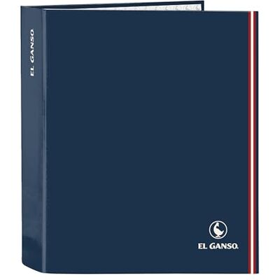 512409657 Safta-M657 EL Goose Classic-Folder Folio 4 pierścienie, idealny dla dzieci w różnym wieku, wygodny i wszechstronny, jakość i wytrzymałość, 27x6x33 cm, kolor granatowy, standardowy (), 512409657 Safta-M657 EL Goose Classic-Folder Folio 4 pierścienie, idealny dla dzieci w różnym wieku, wygodny i wszechstronny, jakość i wytrzymałość, 27x6x33 cm, kolor granatowy, standardowy (),