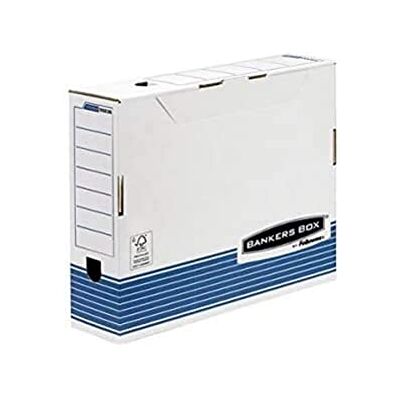 Fellowes 0023601 pudełko i organizer na segregatory, papier, niebieski, A3, 108 x 331 x 442 mm, 100 x 315 x 430 mm Fellowes 0023601 pudełko i organizer na segregatory, papier, niebieski, A3, 108 x 331 x 442 mm, 100 x 315 x 430 mm