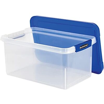 BANKERS BOX Wytrzymałe plastikowe pudełko na dokumenty 50 cm BANKERS BOX Wytrzymałe plastikowe pudełko na dokumenty 50 cm