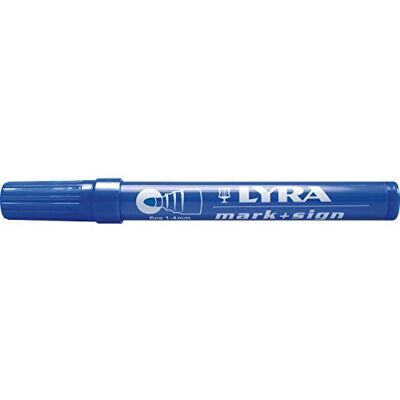 LYRA 4010099 marker permanentny, szerokość kreski 2-6 mm, czarny, ukośna końcówka LYRA 4010099 marker permanentny, szerokość kreski 2-6 mm, czarny, ukośna końcówka