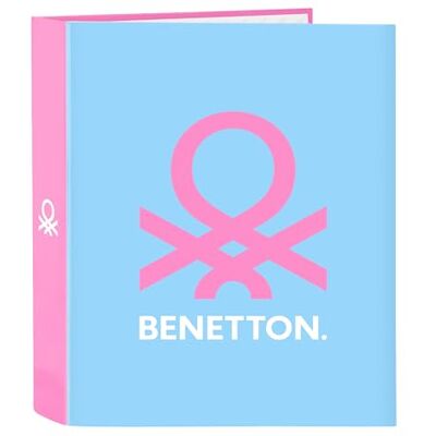 512451657 Safta-M657 Benetton Spring-Folder Folio 4 pierścienie, idealny dla dzieci w różnym wieku, wygodny i wszechstronny, jakość i wytrzymałość, 27x6x33 cm, kolor niebieski, standardowy (), Celeste, 512451657 Safta-M657 Benetton Spring-Folder Folio 4 pierścienie, idealny dla dzieci w różnym wieku, wygodny i wszechstronny, jakość i wytrzymałość, 27x6x33 cm, kolor niebieski, standardowy (), Celeste,