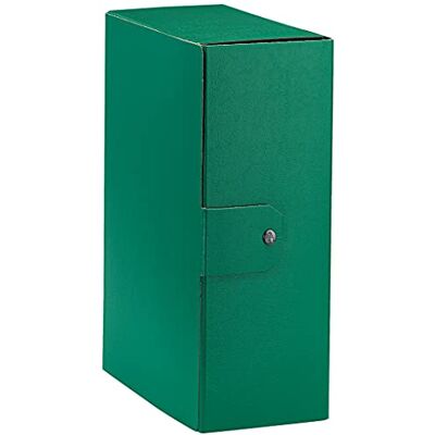 Esselte Pudełko do przechowywania długich dokumentów, A4, grzbiet 12 cm, zielony, Eurobox, 390332180 Esselte Pudełko do przechowywania długich dokumentów, A4, grzbiet 12 cm, zielony, Eurobox, 390332180