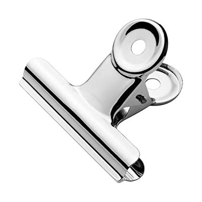 E-10904 00 Westcott Klamry Bulldog, srebrne, 64,8 x 15 mm E-10904 00 Westcott Klamry Bulldog, srebrne, 64,8 x 15 mm