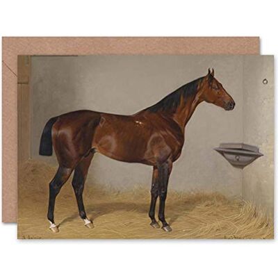 Wee Blue Coo Malarstwo wnętrze schowek sport konia adam ST galmier sztuka kartka z pozdrowieniami Wee Blue Coo Malarstwo wnętrze schowek sport konia adam ST galmier sztuka kartka z pozdrowieniami
