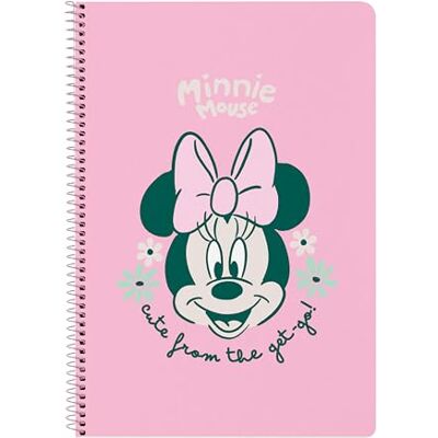 M066 512612066 MINNIE MOUSE MINTY Notatnik 80 arkuszy Twarda okładka, idealny dla dzieci w różnym wieku, wygodny i wszechstronny, jakość i wytrzymałość, 21,5 x 31 cm M066 512612066 MINNIE MOUSE MINTY Notatnik 80 arkuszy Twarda okładka, idealny dla dzieci w różnym wieku, wygodny i wszechstronny, jakość i wytrzymałość, 21,5 x 31 cm