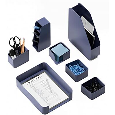 sentisina Organizer na biurko RED DOT Design Award Uchwyt na długopisy Premium wykonany z materiału pochodzącego z recyklingu Organizer biurowy dla przyjaznej dla środowiska organizacji biurka Niebieski sentisina Organizer na biurko RED DOT Design Award Uchwyt na długopisy Premium wykonany z materiału pochodzącego z recyklingu Organizer biurowy dla przyjaznej dla środowiska organizacji biurka Niebieski