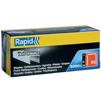 Rapid Zszywki do zszywacza 53/06 po 5000 sztuki Rapid Zszywki do zszywacza 53/06 po 5000 sztuki