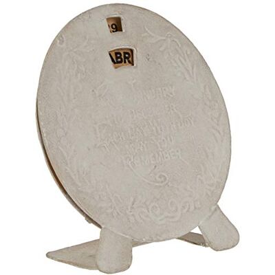 BETTER & BEST Q B&B Q BETTER & BEST Biały Kalendarz koło, wymiary 10,5x4,5x9,7 cm, Materiały: Metal, Jeden rozmiar BETTER & BEST Q B&B Q BETTER & BEST Biały Kalendarz koło, wymiary 10,5x4,5x9,7 cm, Materiały: Metal, Jeden rozmiar