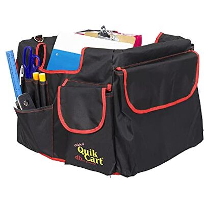 dbest products Quik Koszyk Kieszenie Caddy Organizer Nauczyciel Torba Mobilna Torba na narzędzia Przechowywanie Tkaniny, Czarna dbest products Quik Koszyk Kieszenie Caddy Organizer Nauczyciel Torba Mobilna Torba na narzędzia Przechowywanie Tkaniny, Czarna