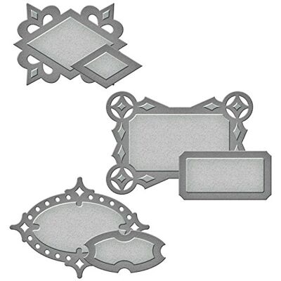 Spellbinders kształtowalność matryce koła kontempo etykiety Spellbinders kształtowalność matryce koła kontempo etykiety