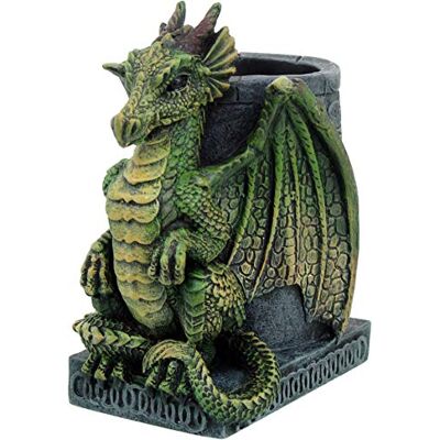 Nemesis Now Nemesis NEM2564 Now Green Wyrm smok pojemnik na długopisy Nemesis Now Nemesis NEM2564 Now Green Wyrm smok pojemnik na długopisy