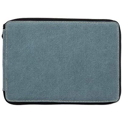 258120 Speedball Canvas Covered Pencil Case 7.5"X10.5"X1.25"-Steel Blue -Holds 120 Pencils 258120 Speedball Canvas Covered Pencil Case 7.5"X10.5"X1.25"-Steel Blue -Holds 120 Pencils