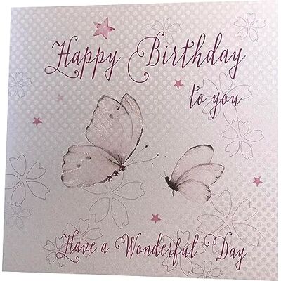 White Cotton Cards kartka urodzinowa White Cotton Cards kartka urodzinowa