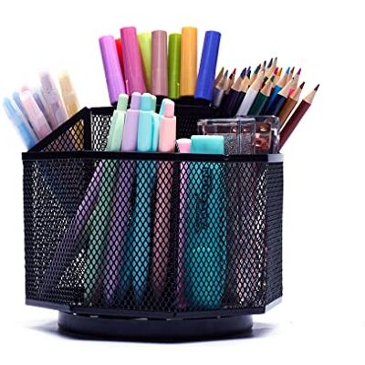 Exerz 360 Obrotowy Organizer Na Biurko, Uchwyt, Obrotowy System Przechowywania. Antypoślizgowa Podstawa. Na Artykuły Papiernicze, Makijaż, Sztukę I Rękodzieło. Exerz 360 Obrotowy Organizer Na Biurko, Uchwyt, Obrotowy System Przechowywania. Antypoślizgowa Podstawa. Na Artykuły Papiernicze, Makijaż, Sztukę I Rękodzieło.