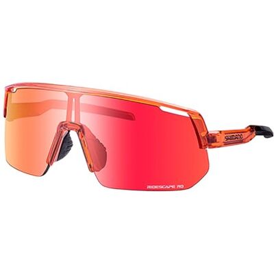 Shimano Unisex Technium 2 L okulary, pomarańczowe szafirowe, rozmiar uniwersalny Shimano Unisex Technium 2 L okulary, pomarańczowe szafirowe, rozmiar uniwersalny