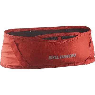 LC2180000020 Salomon Pulse, pasek unisex do biegania w terenie, wędrówek, jazdy na rowerze, przytulnego dopasowania, funkcjonalność i wszechstronność, czerwony (High Risk Red), rozmiar L LC2180000020 Salomon Pulse, pasek unisex do biegania w terenie, wędrówek, jazdy na rowerze, przytulnego dopasowania, funkcjonalność i wszechstronność, czerwony (High Risk Red), rozmiar L